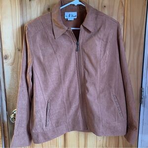 V Touch Women's Brown Utility Jacket